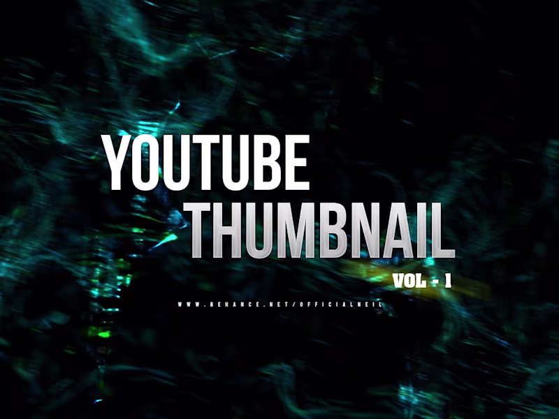 Cover image for 
Youtube Thumbnail VOL 1