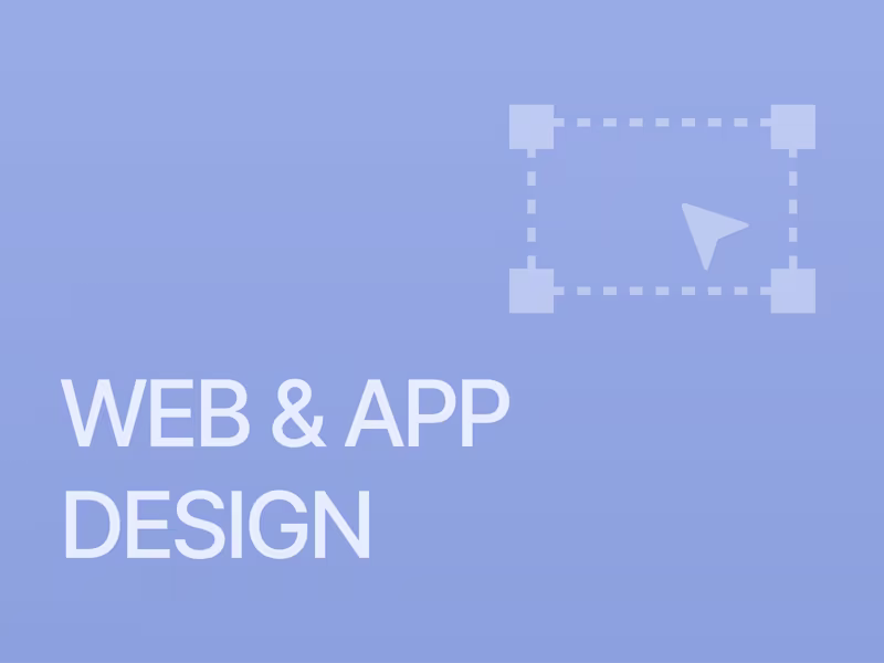Cover image for Web design & UI/UX
