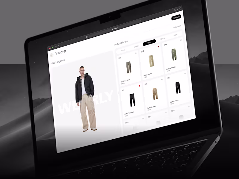 Cover image for Wearly APP - Fashion AI Platform
