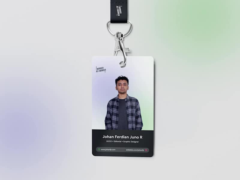 Cover image for Lanyard Card • Branding Design 🃏