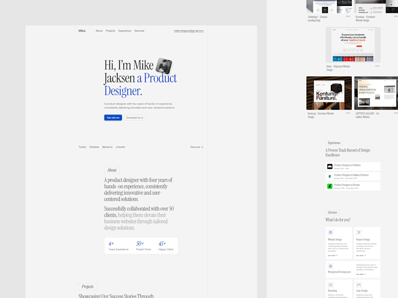 Cover image for Personal Portfolio Website Design