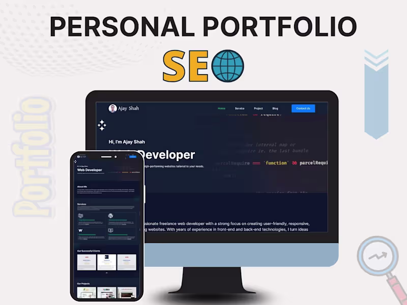 Cover image for Personal Portfolio  | SEO Services