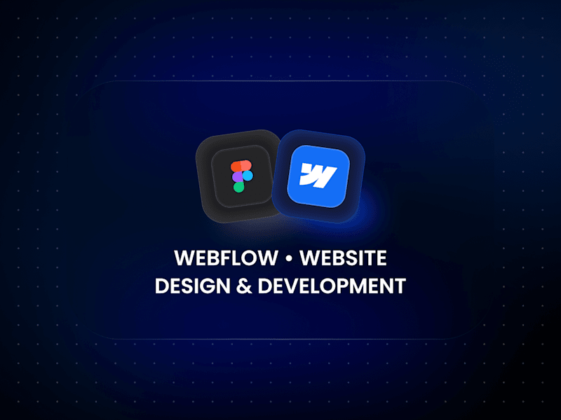 Cover image for Webflow • Website Design & Development (8-10 Pages)