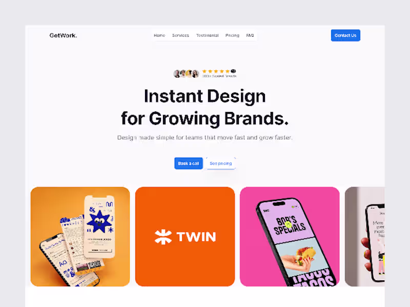 Cover image for GetWork – Design & Framer Development