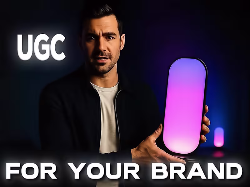 Cover image for I will create ai ugc ads for your product or brand