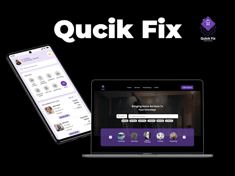 Cover image for Quick Fix - Discover Home Service