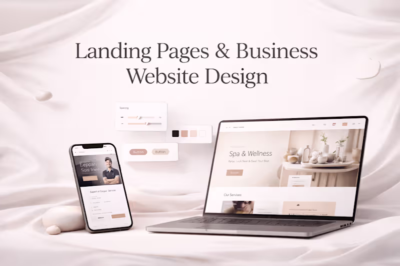 Cover image for Landing Page or Website Creation & Design 