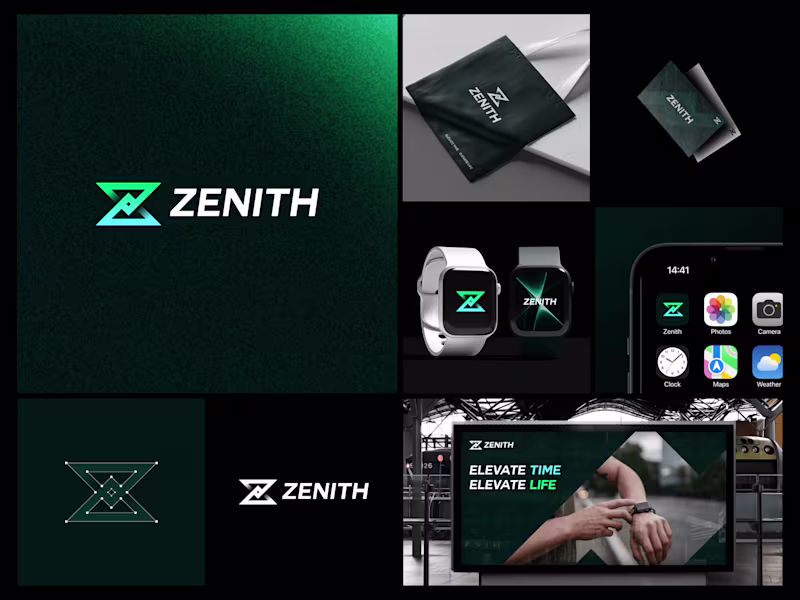 Cover image for ZENITH - LOGO AND IDENTITY