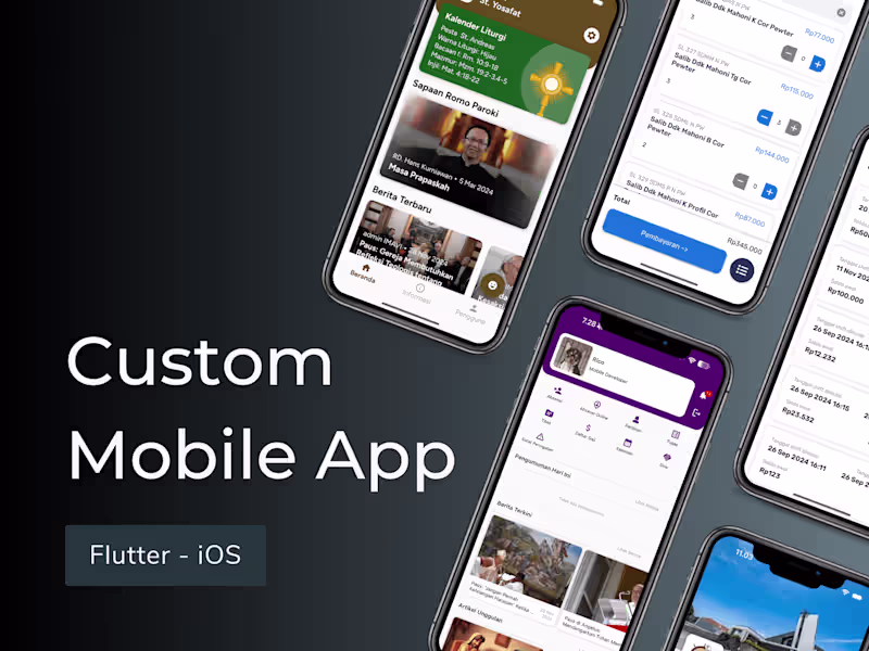 Cover image for Custom iOS App Development | Sleek, Scalable & User-Friendly