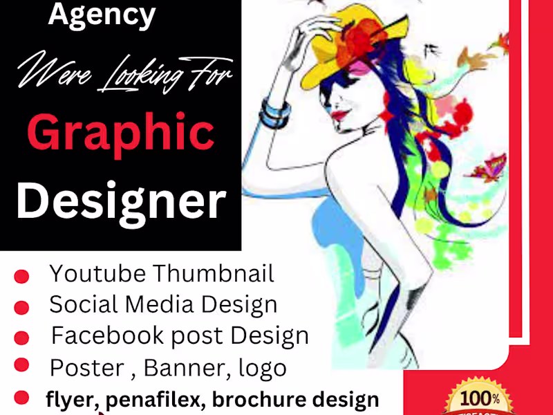 Cover image for Professional Graphic Designer Creative Designs for All your need