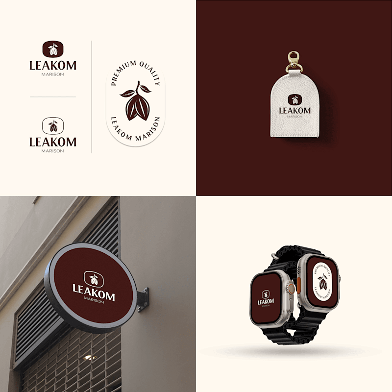 Cover image for Logo Design for a COCOA Company on Behance