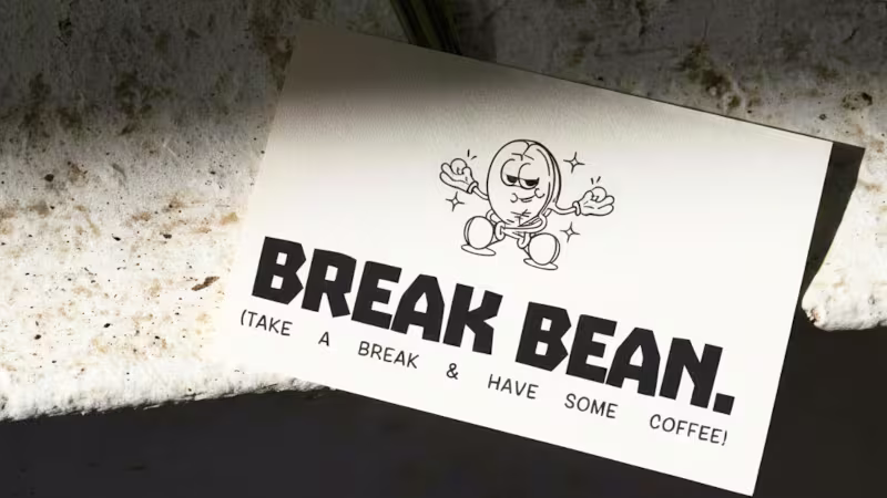 Cover image for Break Bean Brand Identity Development