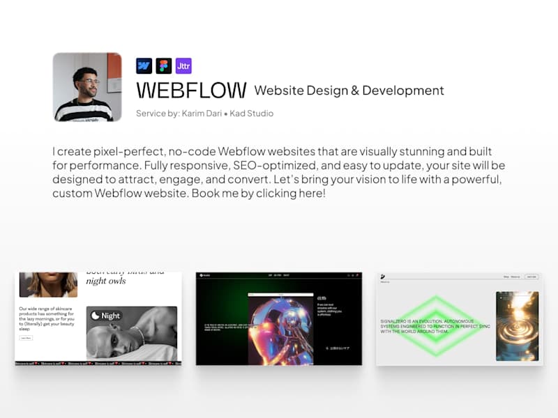 Cover image for Webflow | Website Design & Development