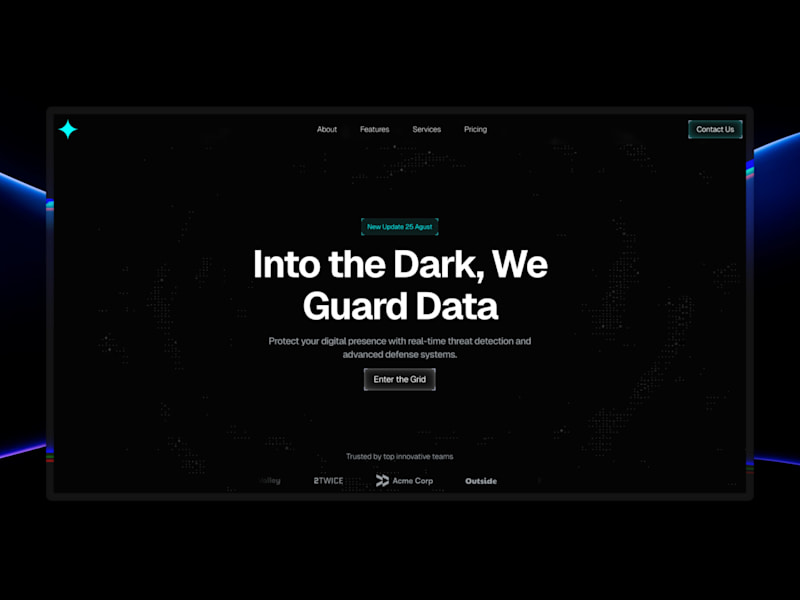 Cover image for NightSec Cyber Security Web Template