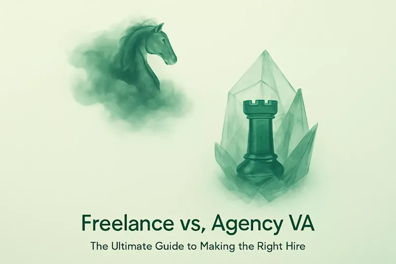 Cover image for Freelance vs. Agency VA: The Ultimate Guide to Making the Right Hire