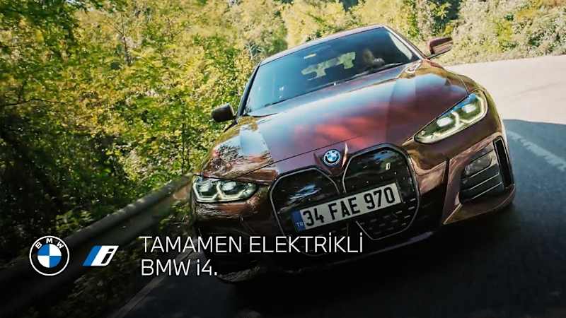 Cover image for TAMAMEN ELEKTRİKLİ BMW i4. - YouTube