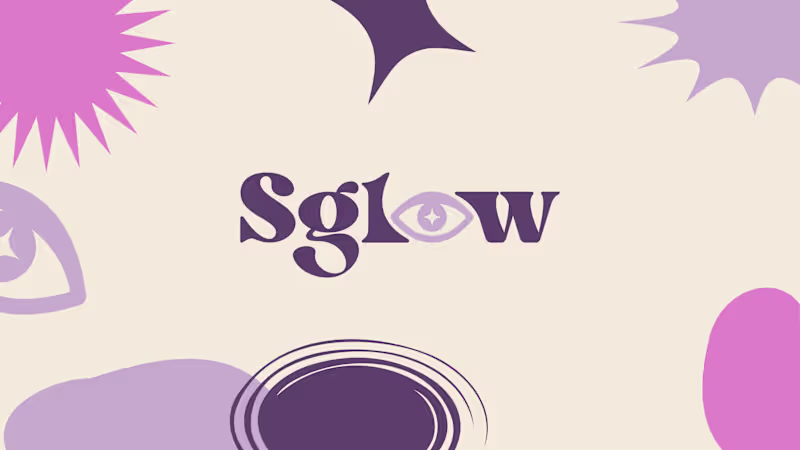 Cover image for glow was created for a