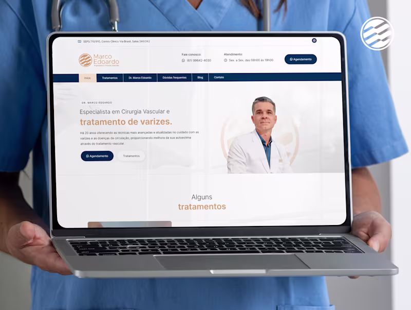 Cover image for Wordpress + Elementor Website - Dr. Marco Edoardo