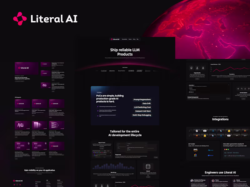 Cover image for High end redesign for an Ai startup