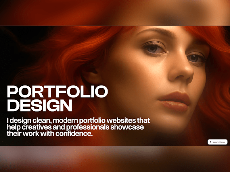 Cover image for Portfolio Website Design