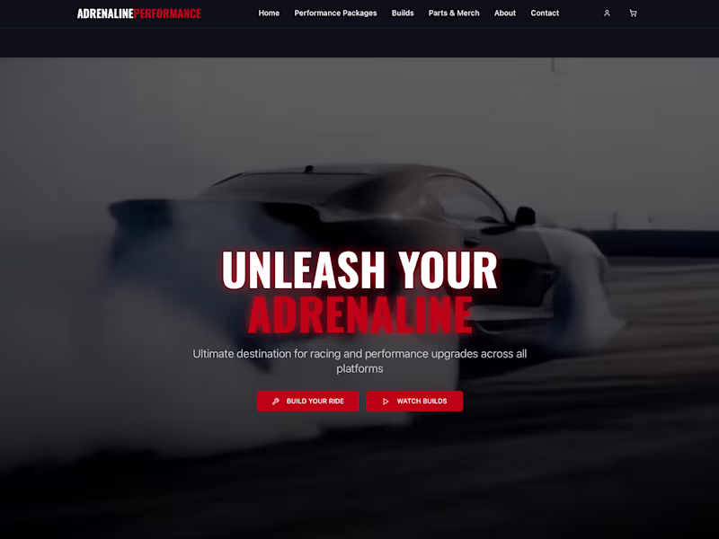 Cover image for Adrenaline Performance