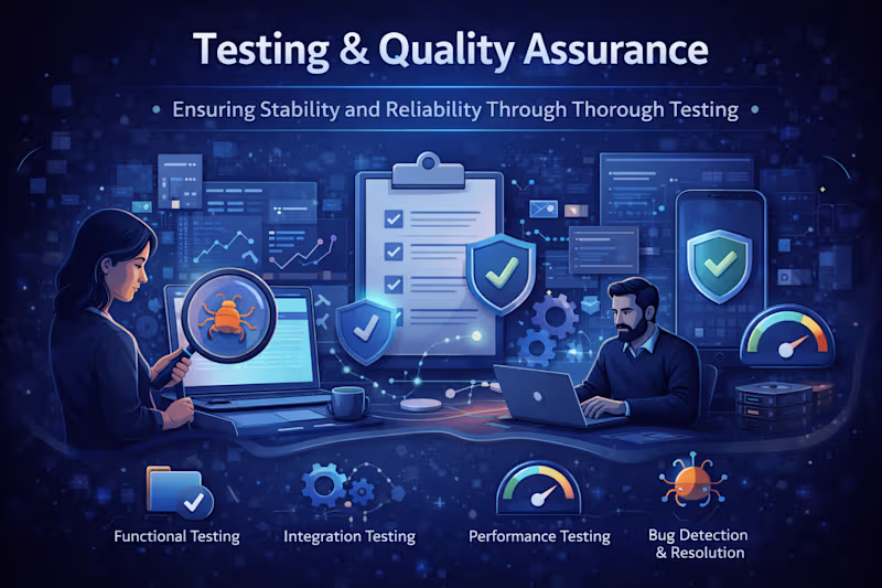 Cover image for Testing & Quality Assurance