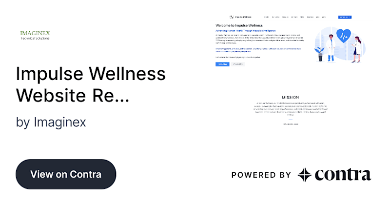 Cover image for Impulse Wellness Website Redesign