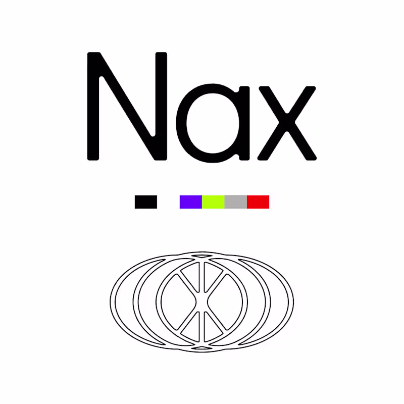Cover image for Nax: Brand identity for a