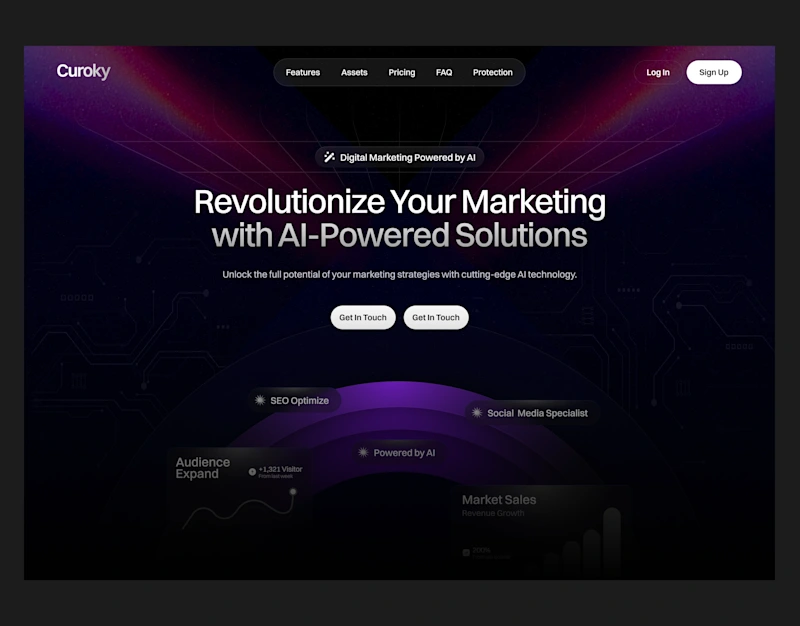 Cover image for Curoky - AI Website Design