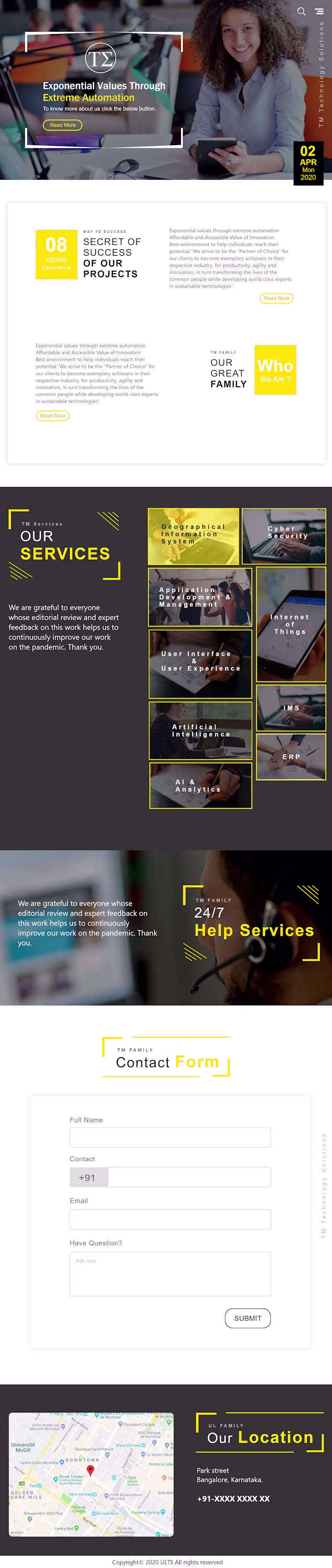 Cover image for Technology Consultation Website