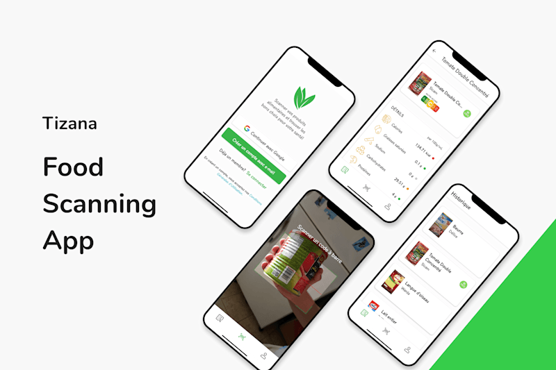 Cover image for Tizana - Food Scanning App