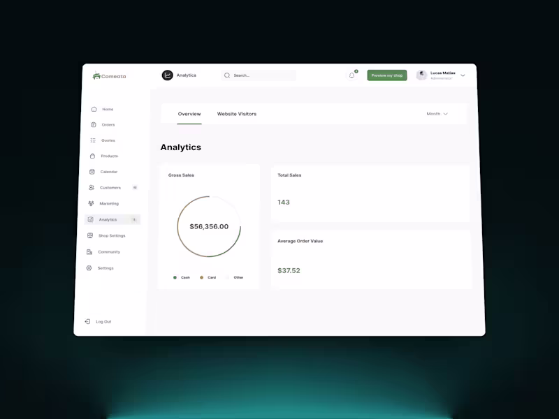 Cover image for Custom SaaS Development with headless architecture-Comeata