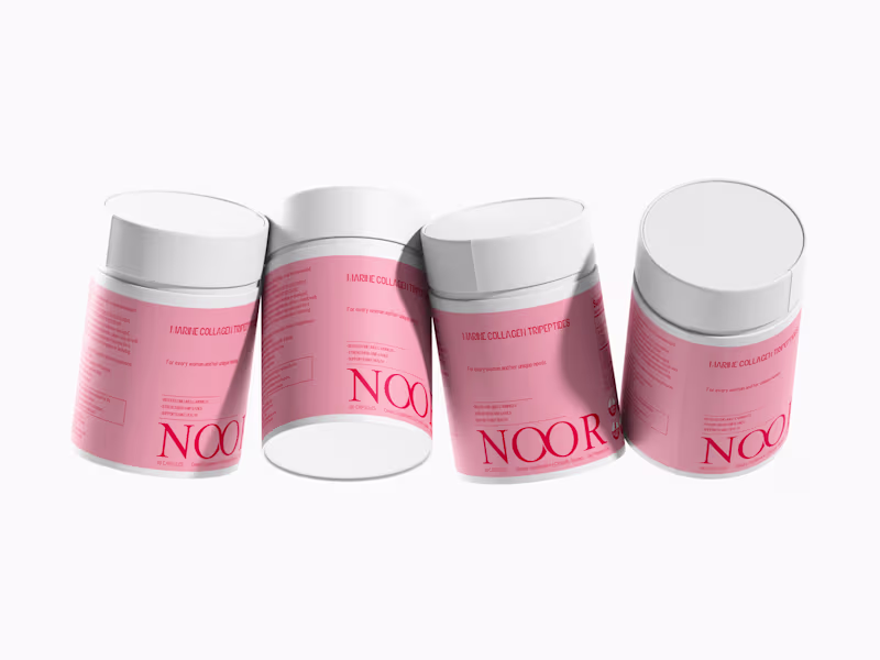 Cover image for Premium packaging design for a Marine Collagen supplement br...