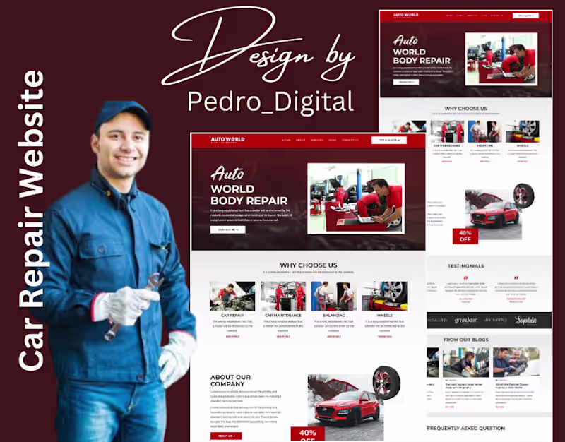 Cover image for Ever wondered how a clean, conversion-focused website can tu...