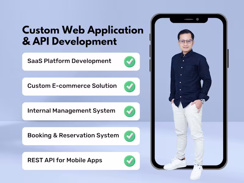 Cover image for Custom Web Application & API Development