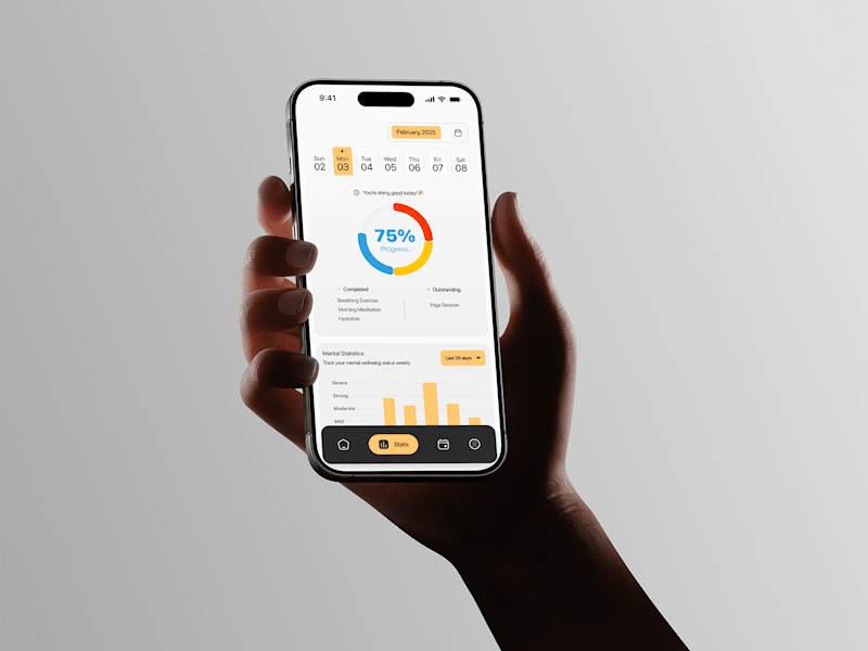 Cover image for A Mental Wellbeing App