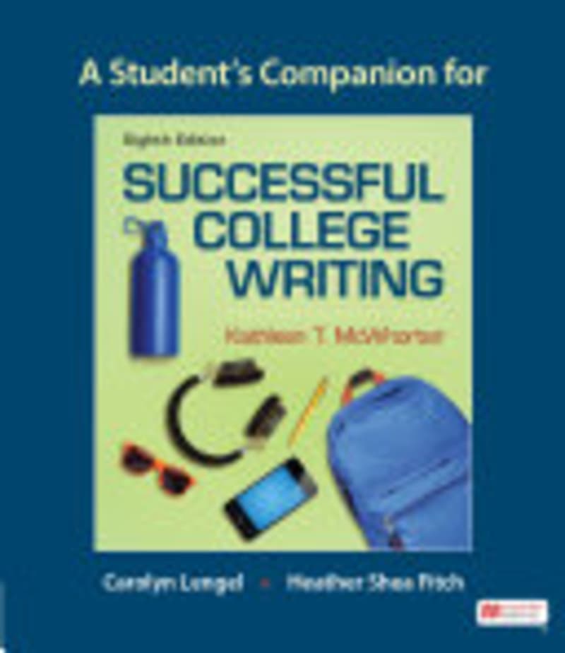 Cover image for A Student’s Companion for Successful College Writing: Edition 8…