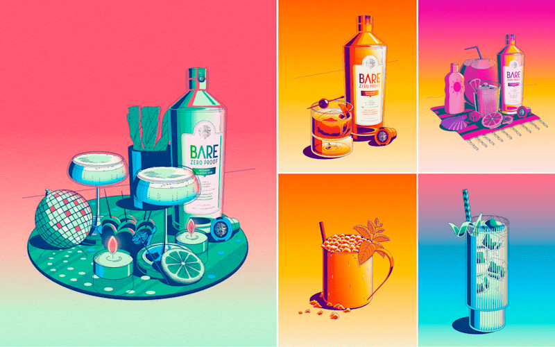 Cover image for Brand Design for BARE Zero Proof