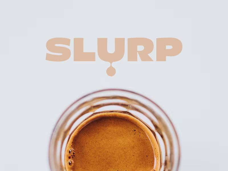 Cover image for SLURP - Specialty Coffee Visual Identity