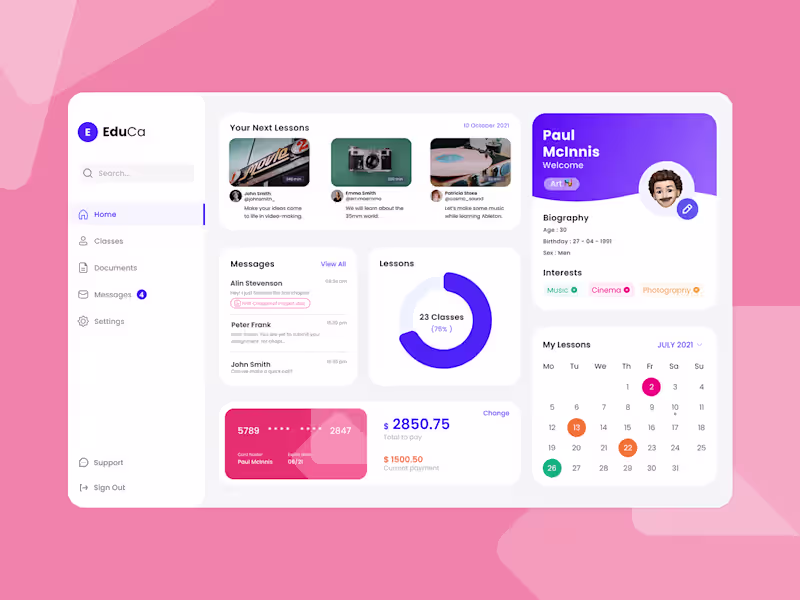 Cover image for EduCa on Behance