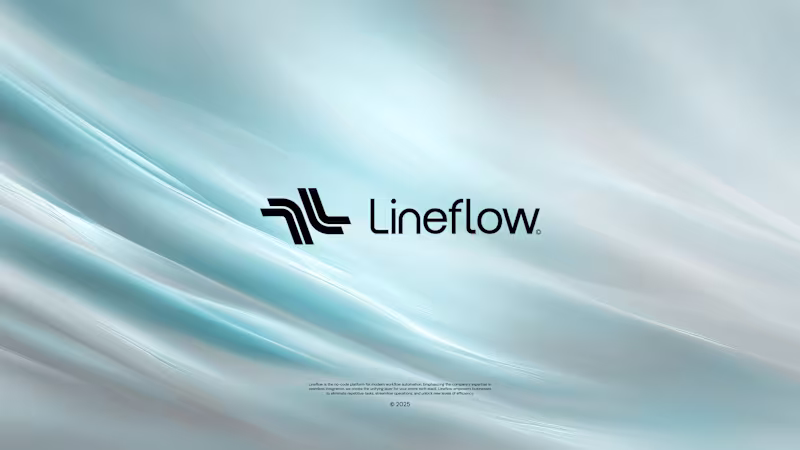 Cover image for Lineflow — Logo & Visual Identity