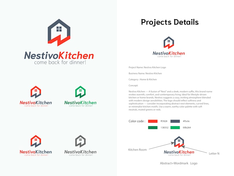 Cover image for Nestivo Kitchen Logo