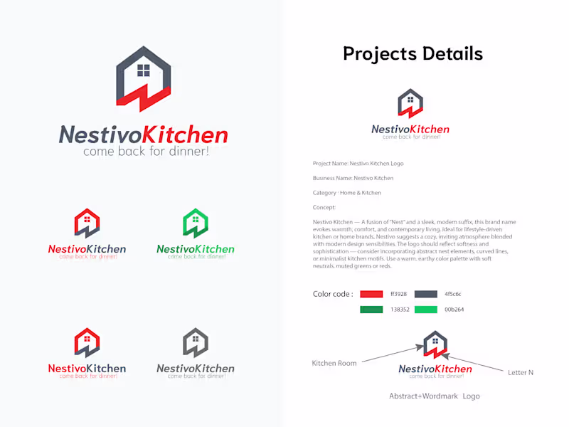 Cover image for Nestivo Kitchen Logo