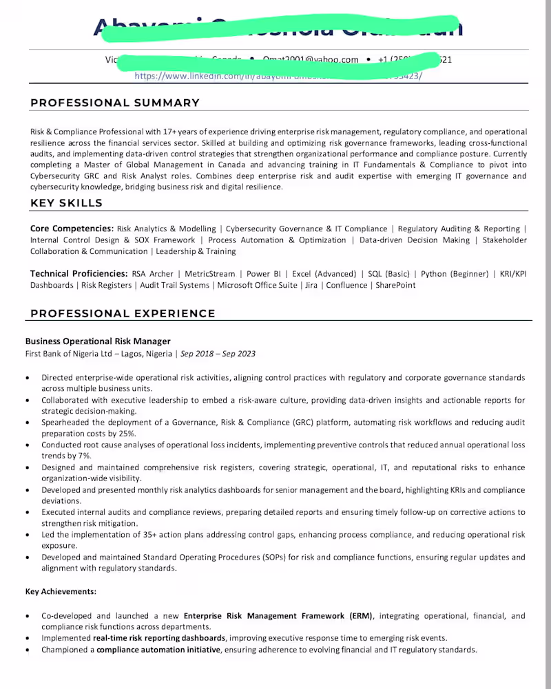 Cover image for I’ve officially launched my Resume Writing & Design portfoli...