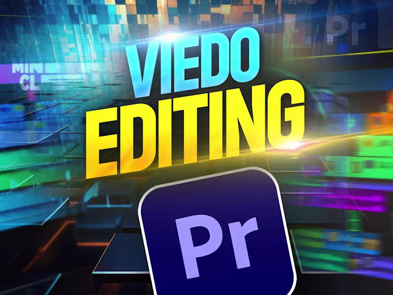 Cover image for Video Editing for Youtube & Facebook with Motion Graphics