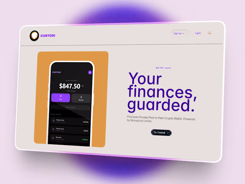 Cover image for Custodi Branding and Product Design