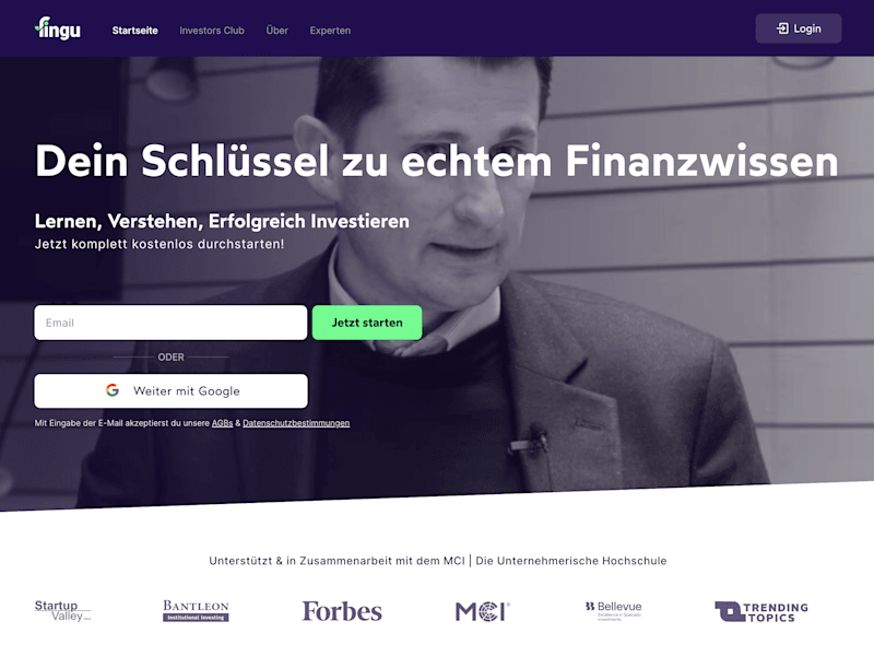 Cover image for Landing page business website 