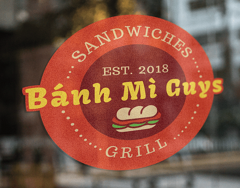 Cover image for Bahn Mi Guys Logo & Brand Identity :: Behance