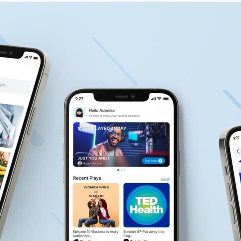 Cover image for Sandesh Magar on Instagram: “podcast app design”