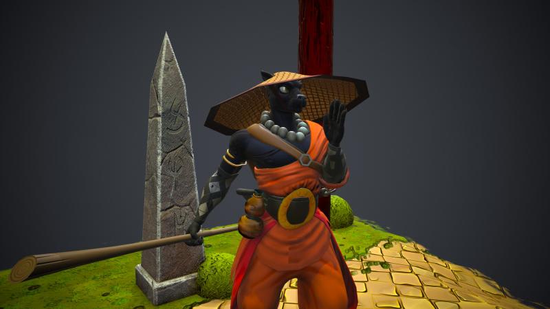 Cover image for Panther Monk